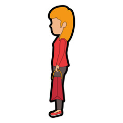 woman with shopping bag