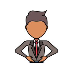 man  avatar  vector illustration