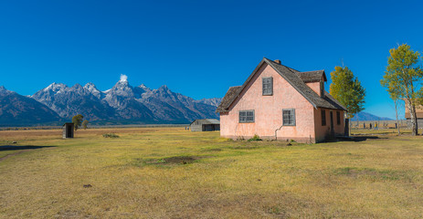 Mormon Row Historic, Grand Teton National Park.