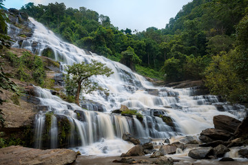Fototapeta na wymiar Mae Ya waterfall, Chiang Mai ,Thailand.