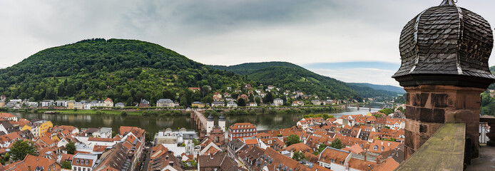 Neckar River at Heidelberg, Germany