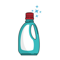 detergent bottle isolated icon
