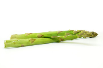 Delicious isolated asparagus