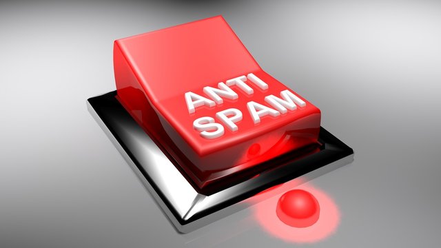 Anti Spam Switch Is Set To On - 3D Rendering