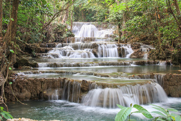 Huai Mae Khamin Waterfall, Thailand 
