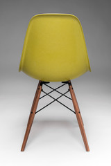 Modern design chair. Back view