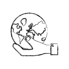 hand vector illustration