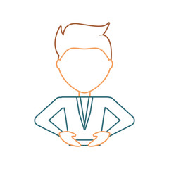 man  vector illustration