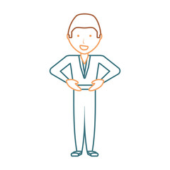 man  vector illustration