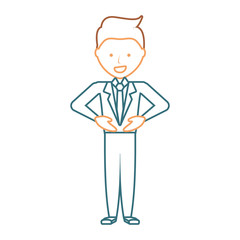 man  vector illustration