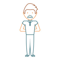 man  vector illustration