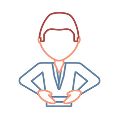 man  vector illustration