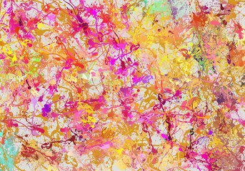 Abstract texture background. Painted on canvas watercolor artwork. Digital hand drawn art. Modern artistic work. Good for printed pictures, design postcard, posters and wallpapers.