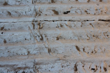 Ruined plate as a background