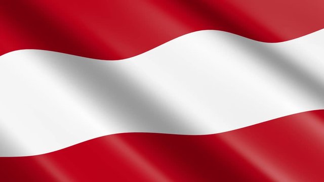Flag of Austria (seamless loop)