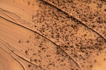 Foundation und Puder Farben gemischt zum Anpassen an Haut Ton