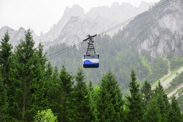 Cable Car way to mountains