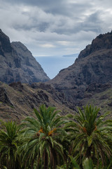 view on Teno Mountains