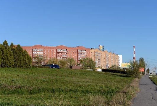 The new part of the city of Volgodonsk.
