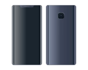 Rounded Edge Frameless Phone concept