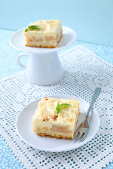 Apfel- Pudding- Kuchen