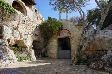 Esterno della Cripta del Crocefisso in Ruffano (LE), Puglia, Italia