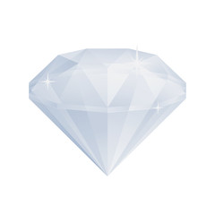 Fototapeta na wymiar Sparkling Diamond - Novo Icons. A professional, realistic, pixel aligned icon.