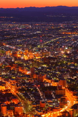 Fototapeta premium Hakodate night view