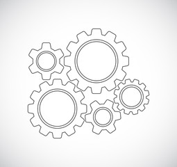 gears teamwork mechanism