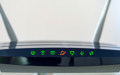 Operating router closeup.