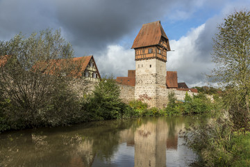 Obraz premium Bäuerlinsturm in Dinkelsbühl