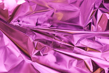 Violette Metallfolie