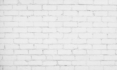 Abstract White Brick Background