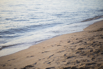 sea on the beach. Background.