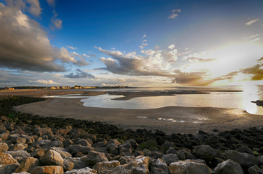 Morecambe sea view beach 