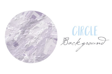 Light violet pastel circle background in vintage summer