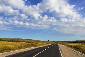 Route through fields