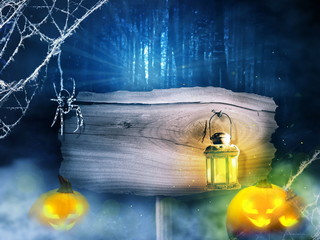 Halloween mystic background