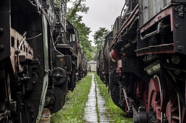 pociąg, wagon, stacja  © wedrownik52