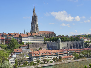 Fototapeta na wymiar Bern mit Münster