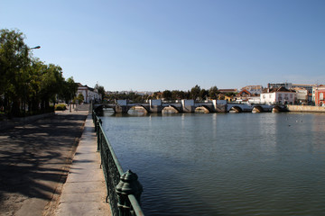 Fototapeta na wymiar Die Ponte Romana in Tavira