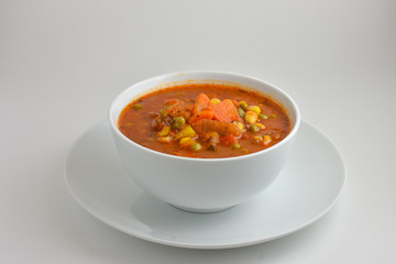 Garden vegetable soup