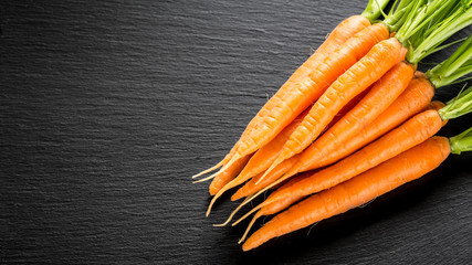 Fresh and sweet carrot