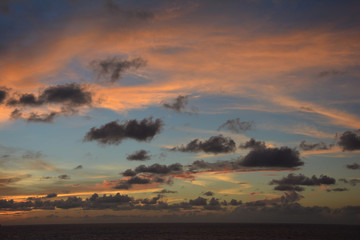 wunderschöner Sonnenuntergang