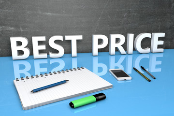 Best Price text concept