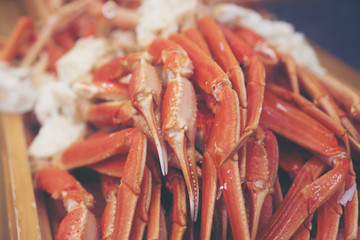 Alaska Crab Claw, seafood in Japan