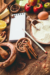 Baking concept background