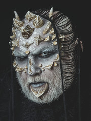 Horror and fantasy concept.
