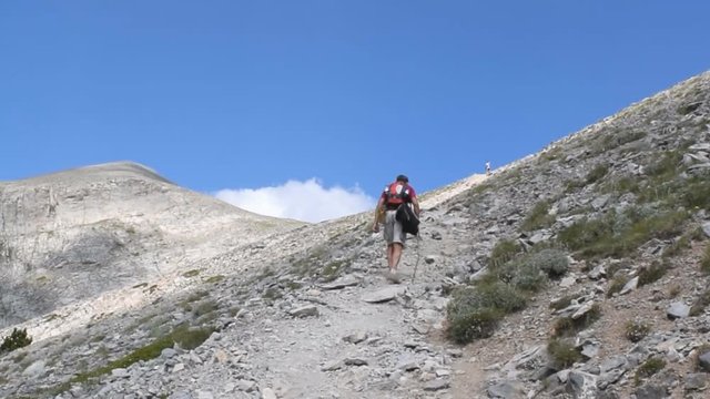 Climb to the top of Olympus, highest mountain in Greece.