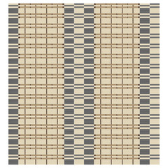 Seamless texture of bamboo curtain or thatched table mat. Weaving effect. Swatch is included in vector file.